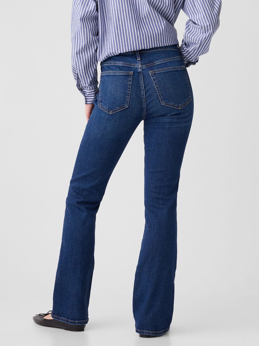 Bootcut flare-fit jeans with high waist_2