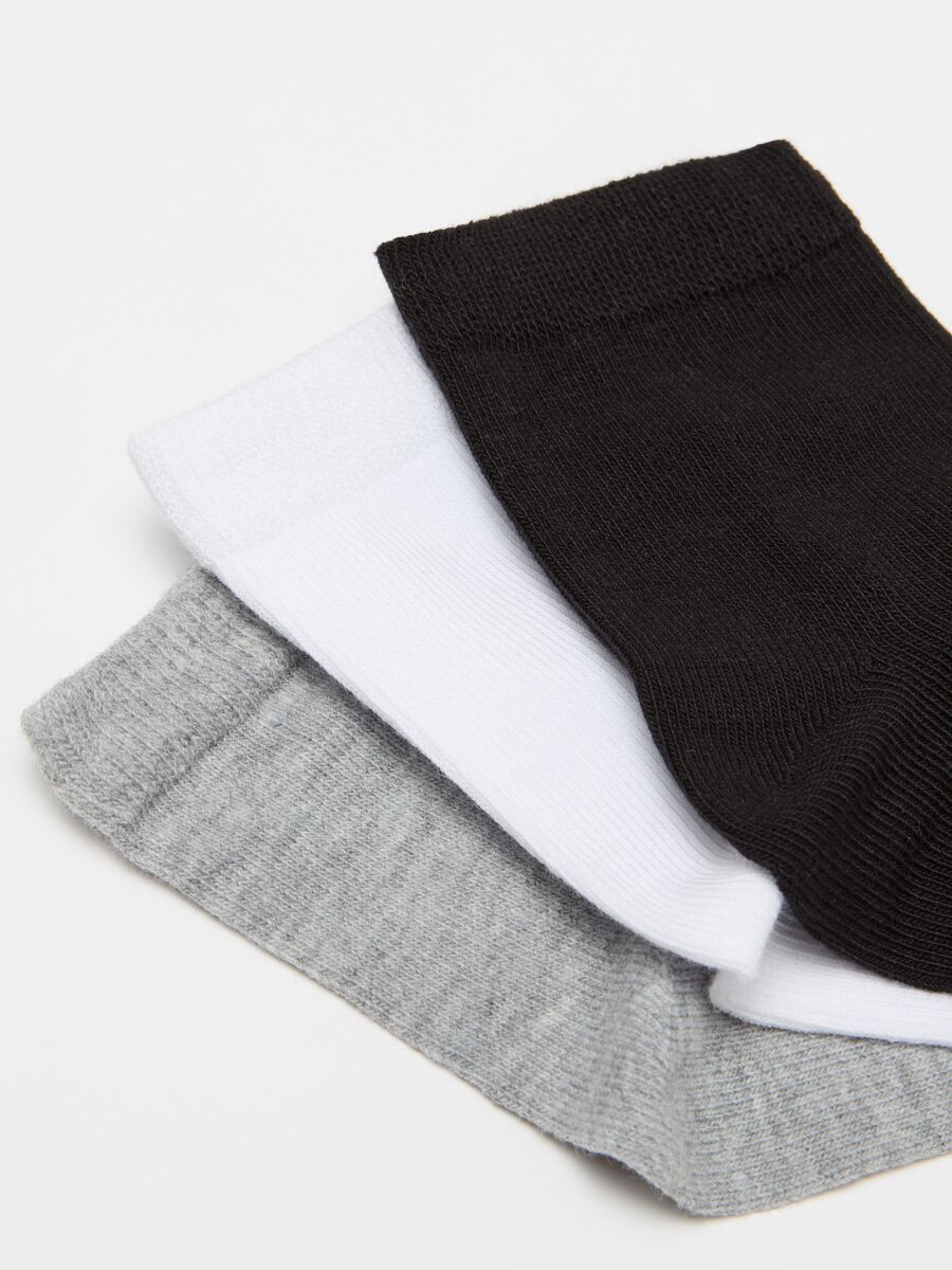 Five-pair pack short stretch socks_1