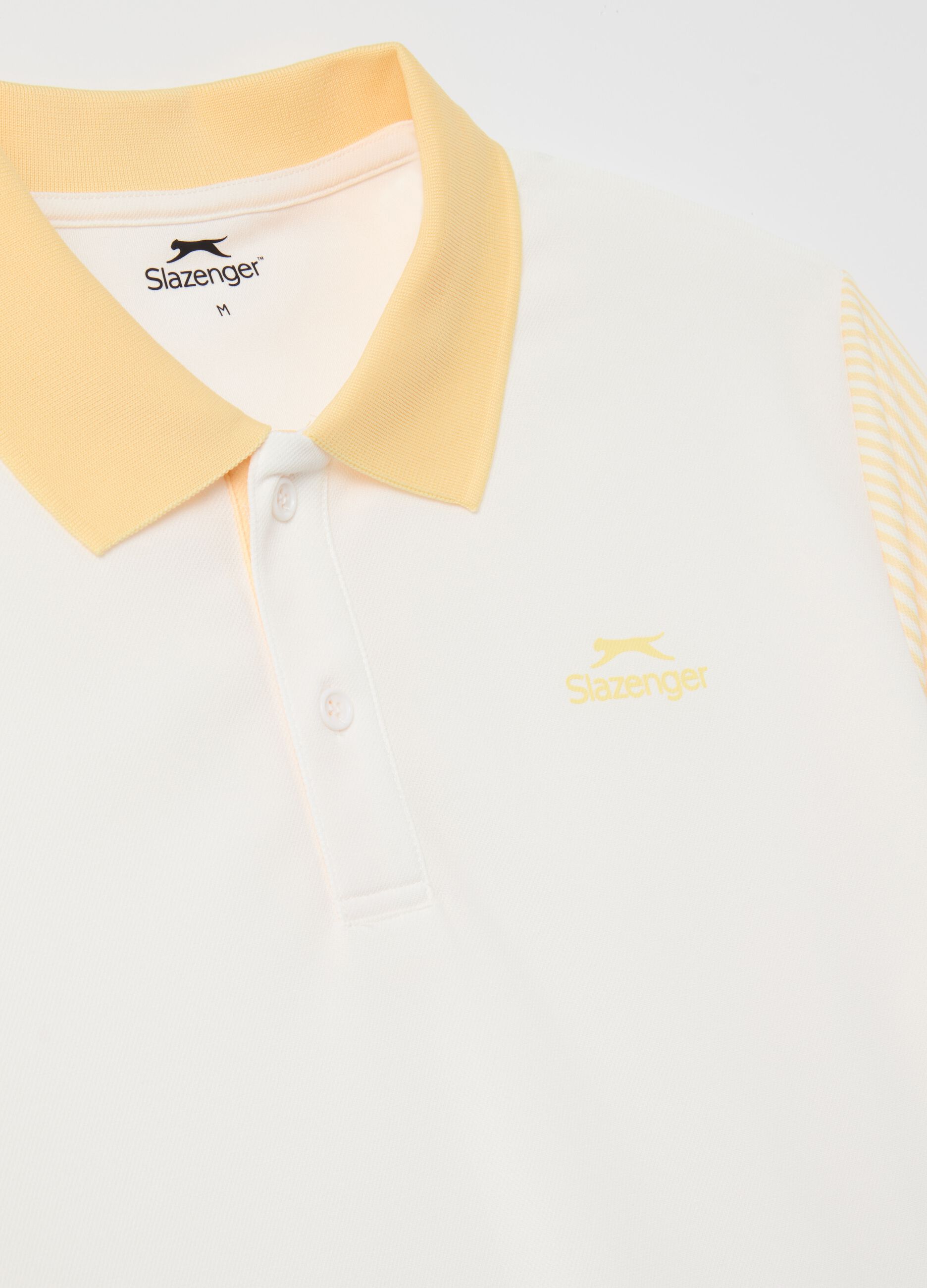 SLAZENGER polo shirt in technical fabric