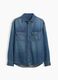 Denim shirt in a cotton and lyocell blend_4
