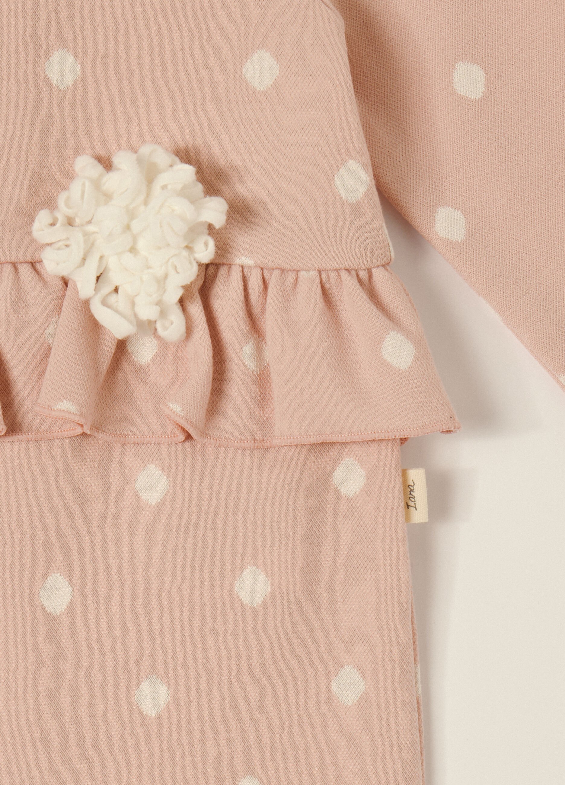 Pink Stretch Cotton Baby Suit