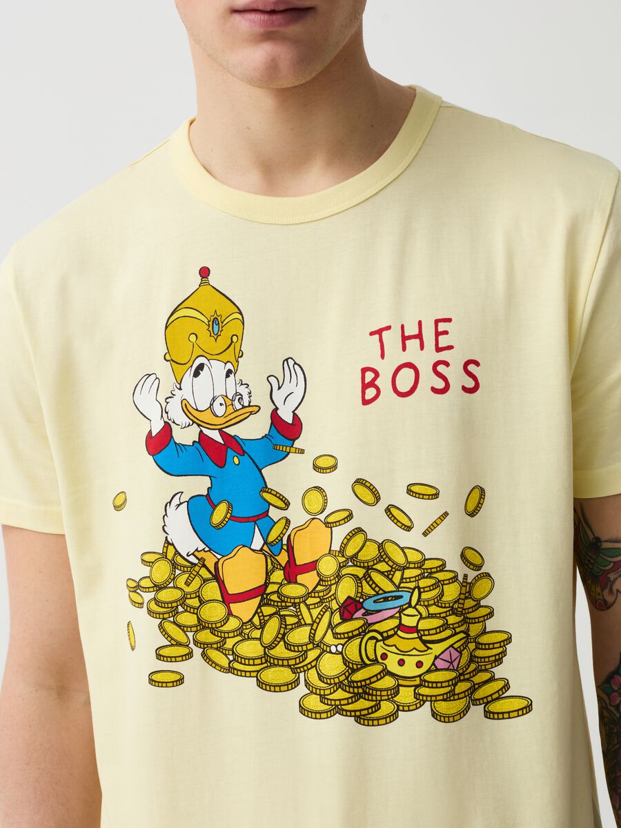 T-shirt with Scrooge McDuck print_1