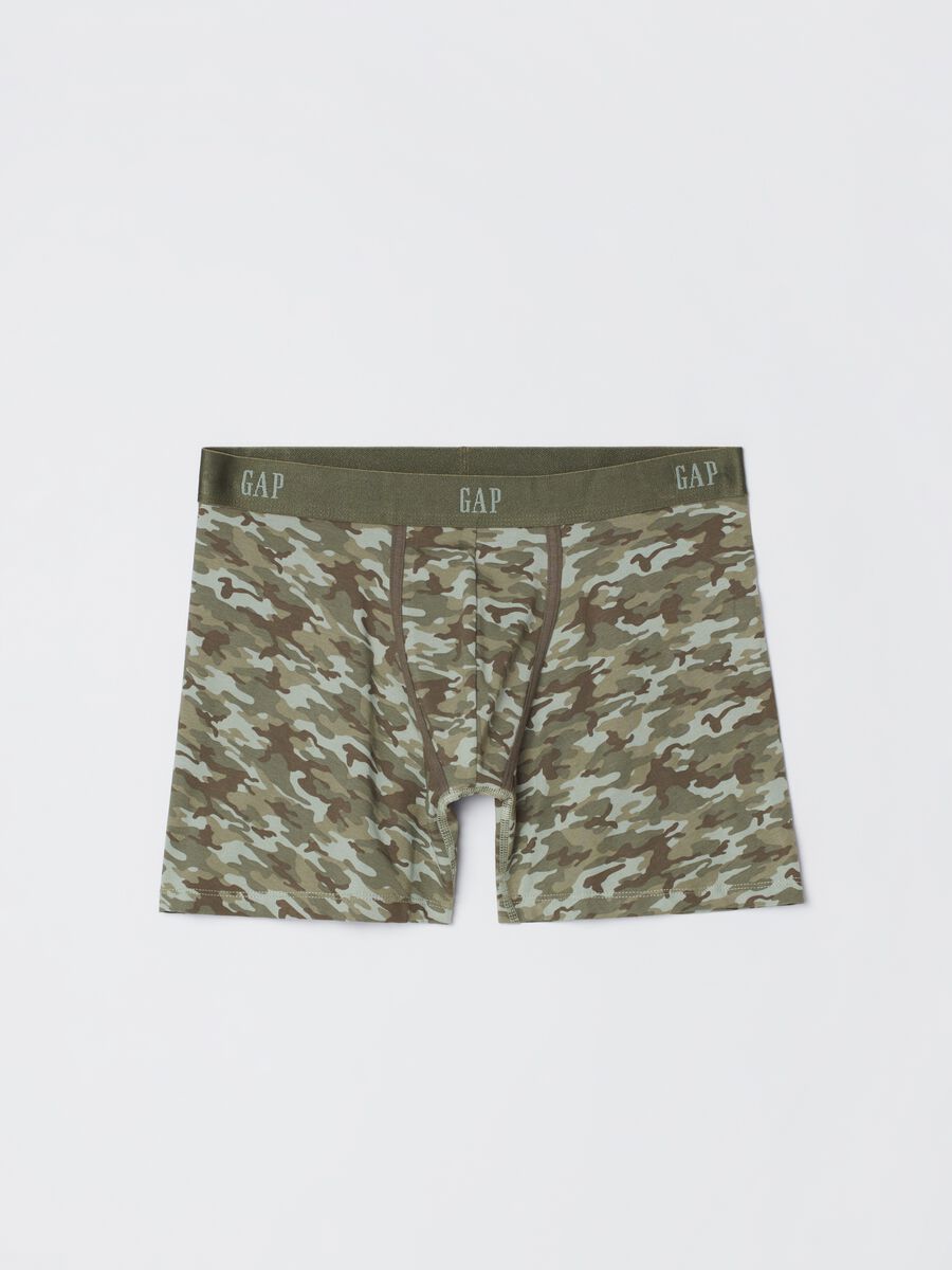 Three-pair pack stretch boxers with camouflage pattern_1