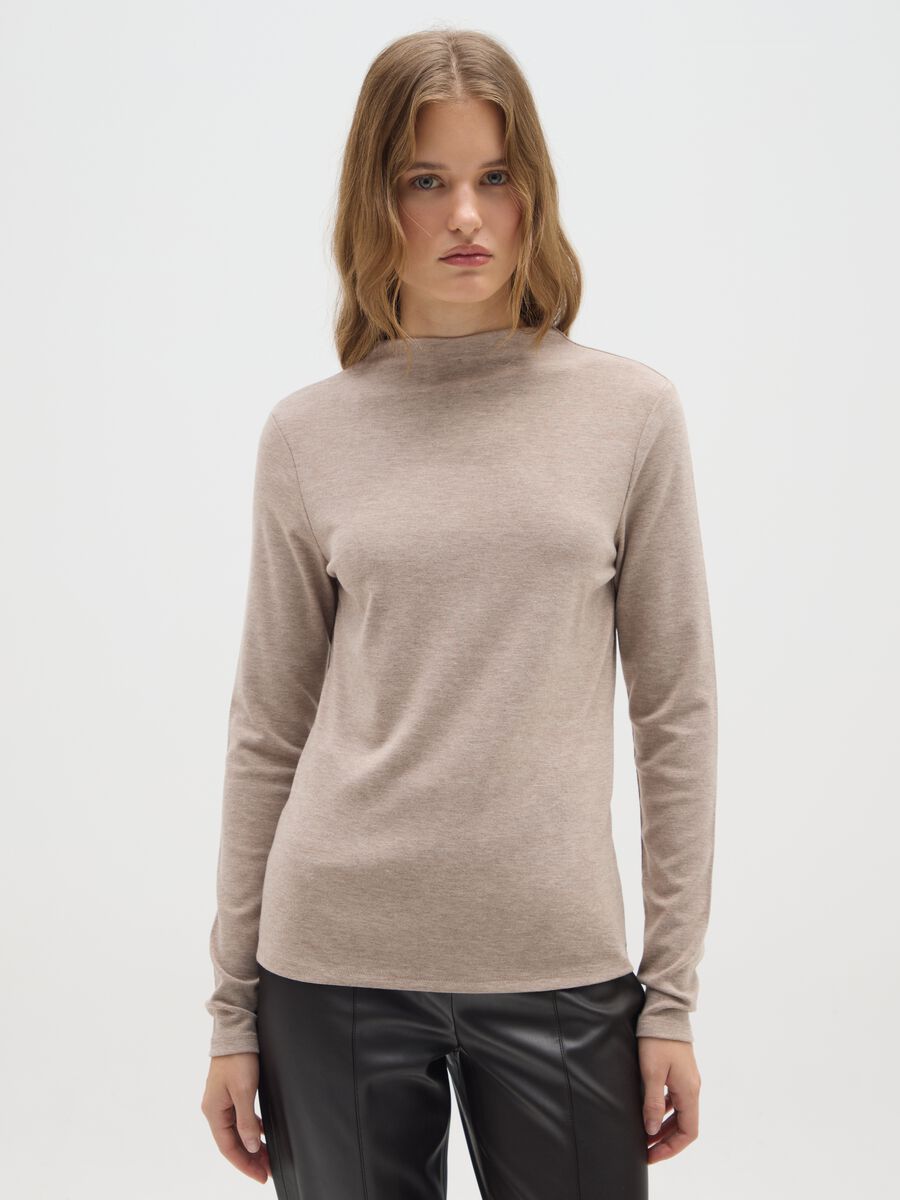 Maglia beige regular fit_0