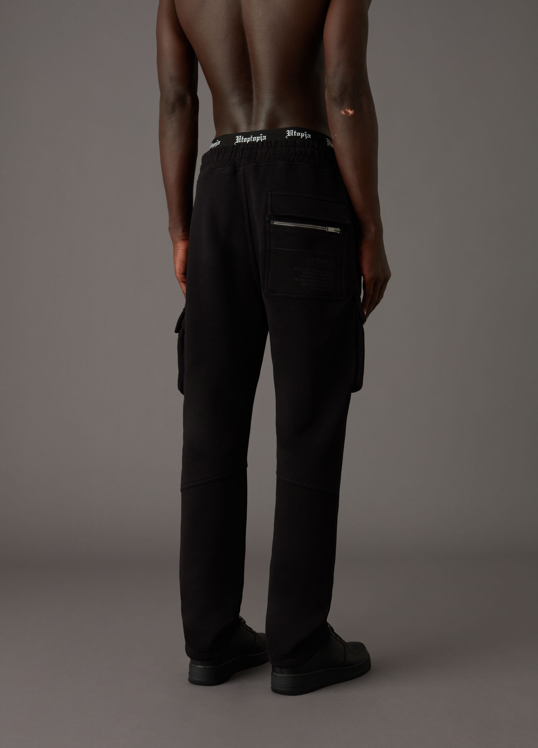 Cargo Sweatpants Black_2