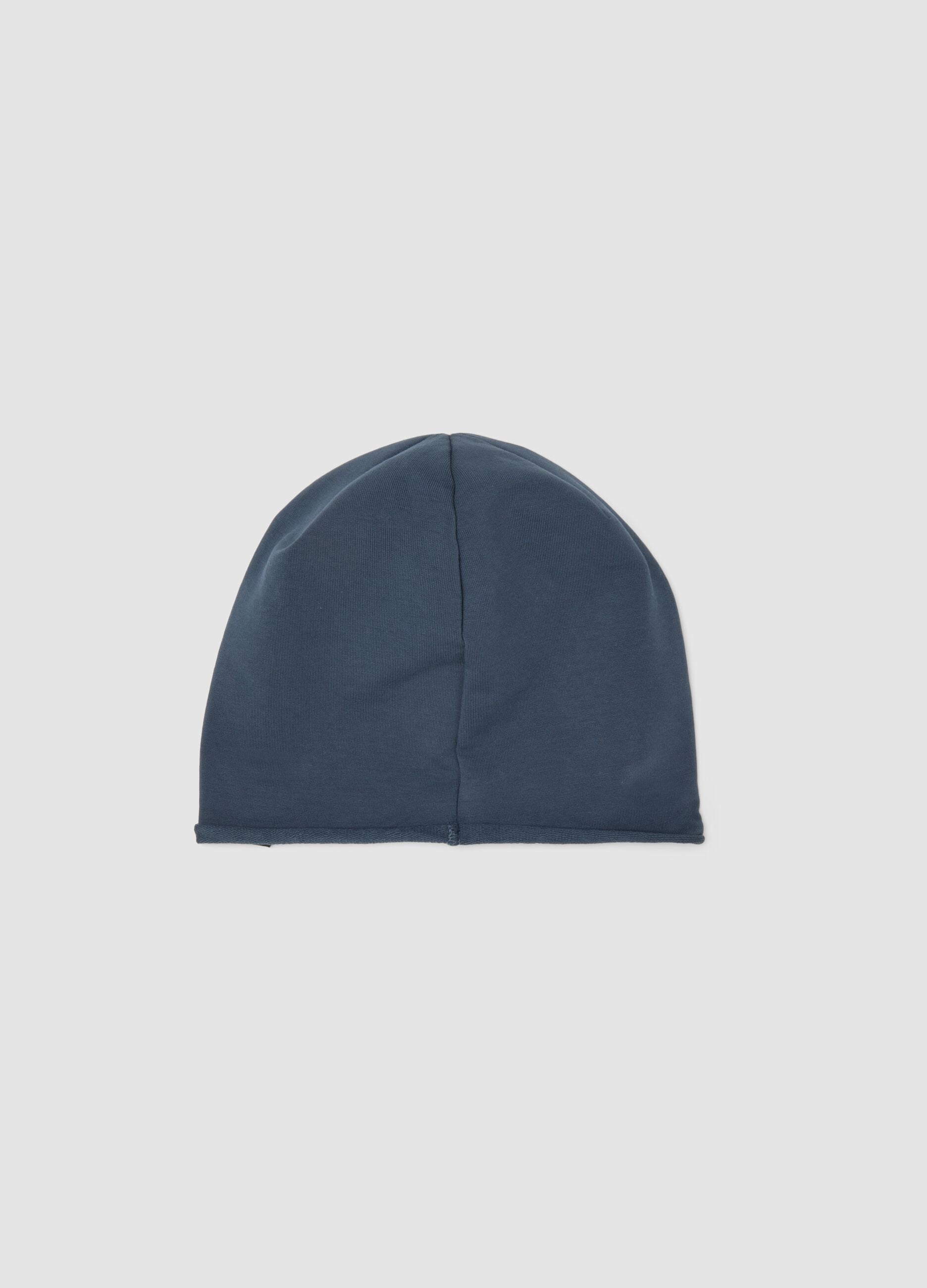 Cappello blu in cotone elasticizzato con stampa Pok&eacute;mon