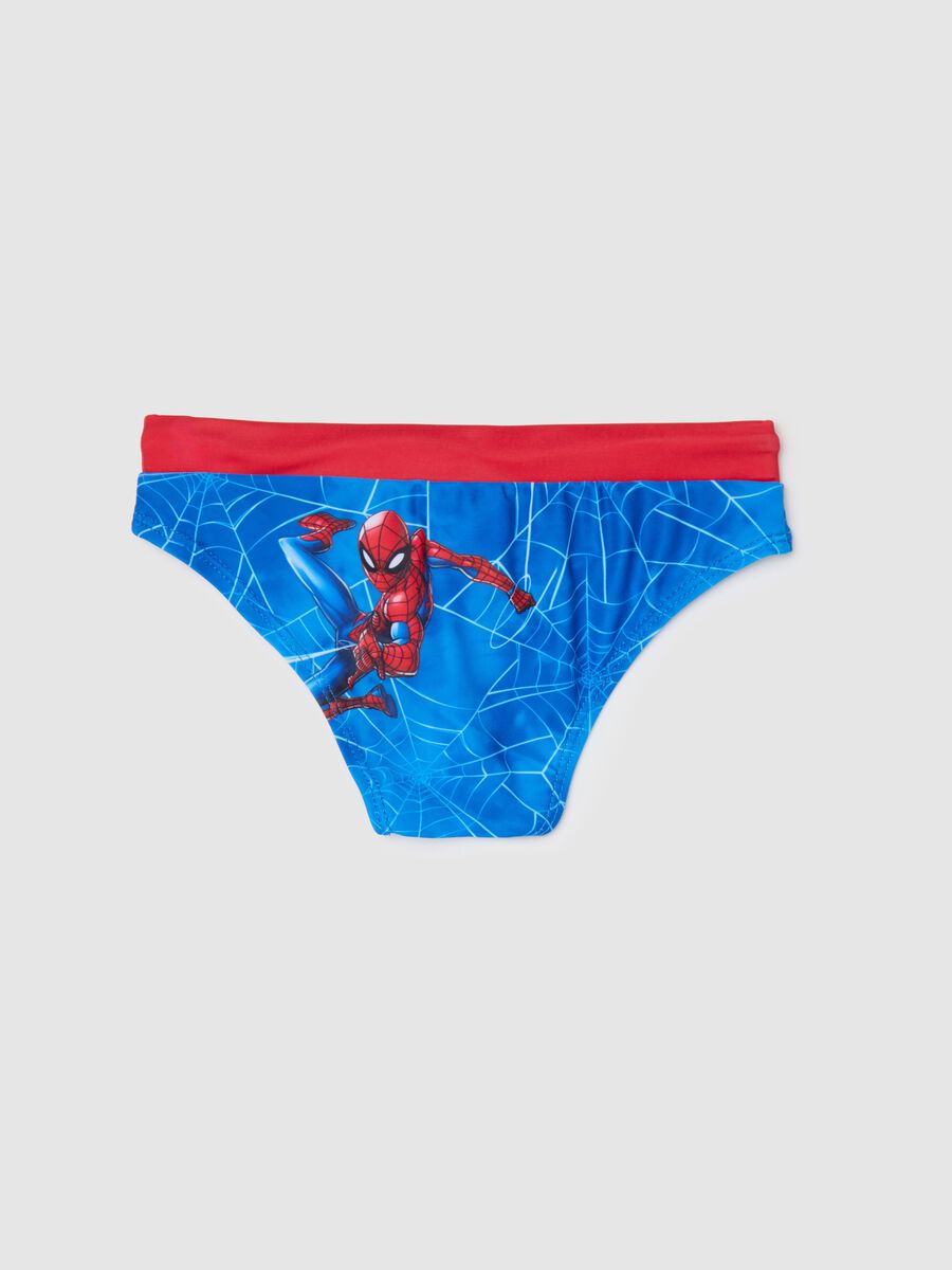 Spider-Man Red and Blue Swim Briefs for Boys_1