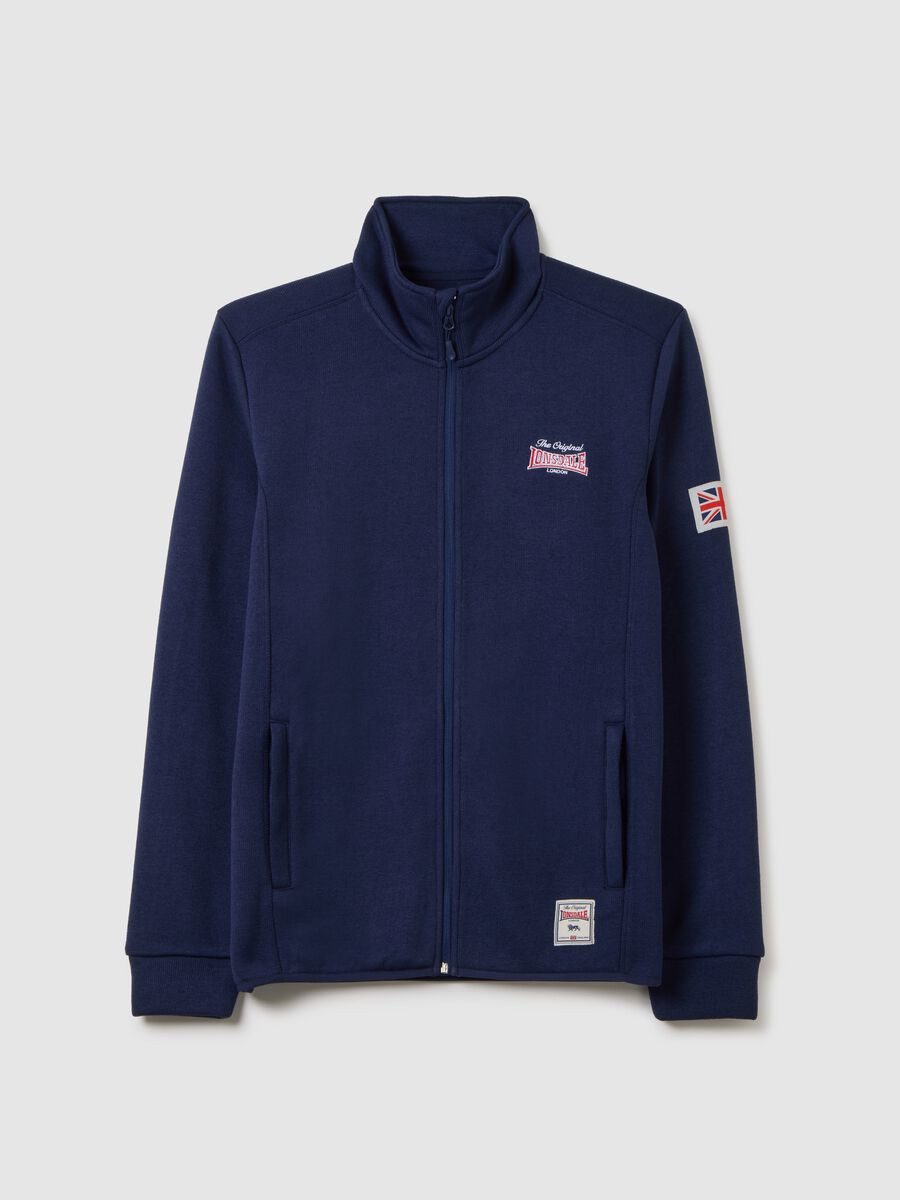 Heavy Blue Jacket with Logo_4