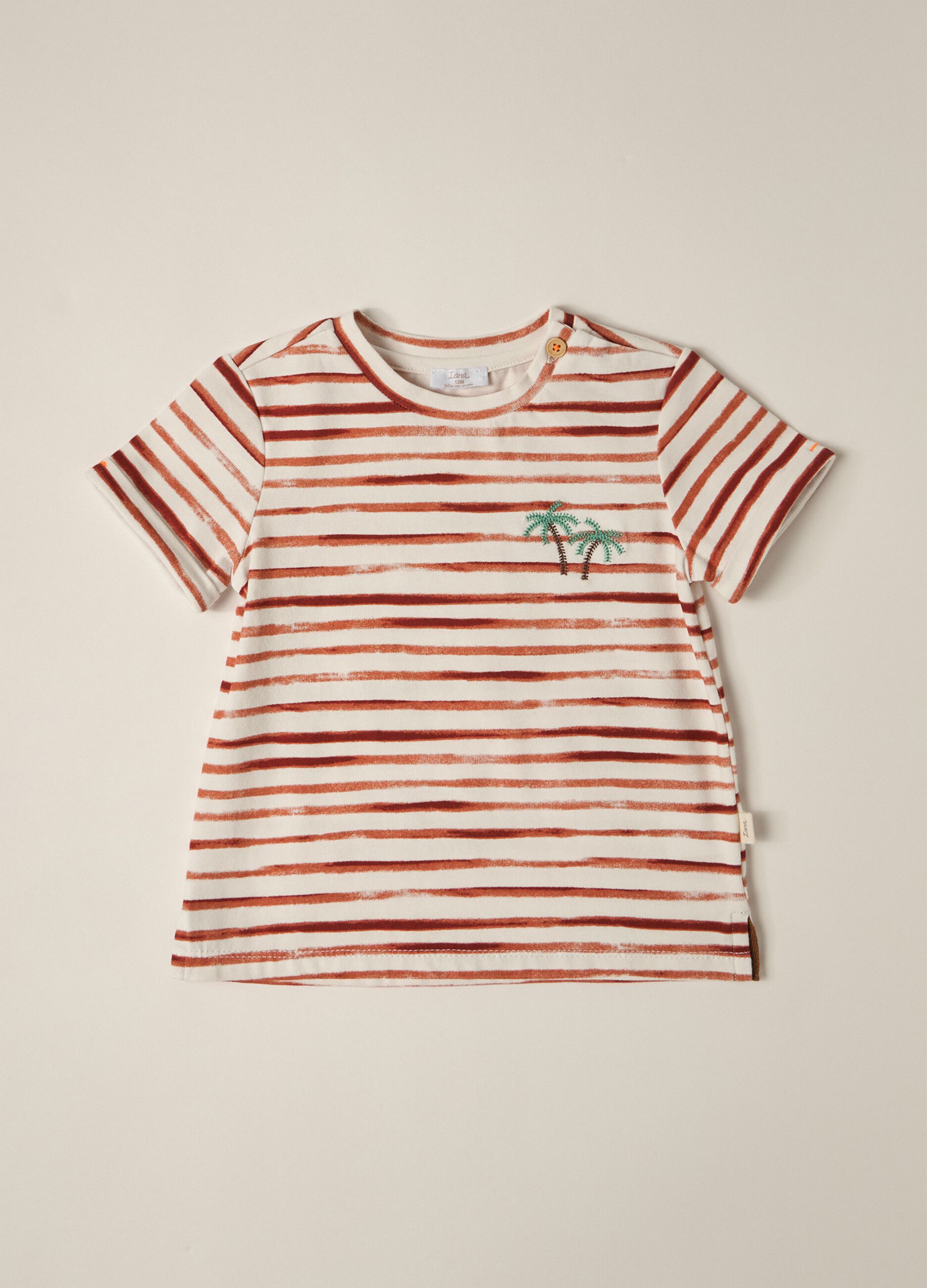 Newborn IANA Stretch Cotton Jersey T-shirt