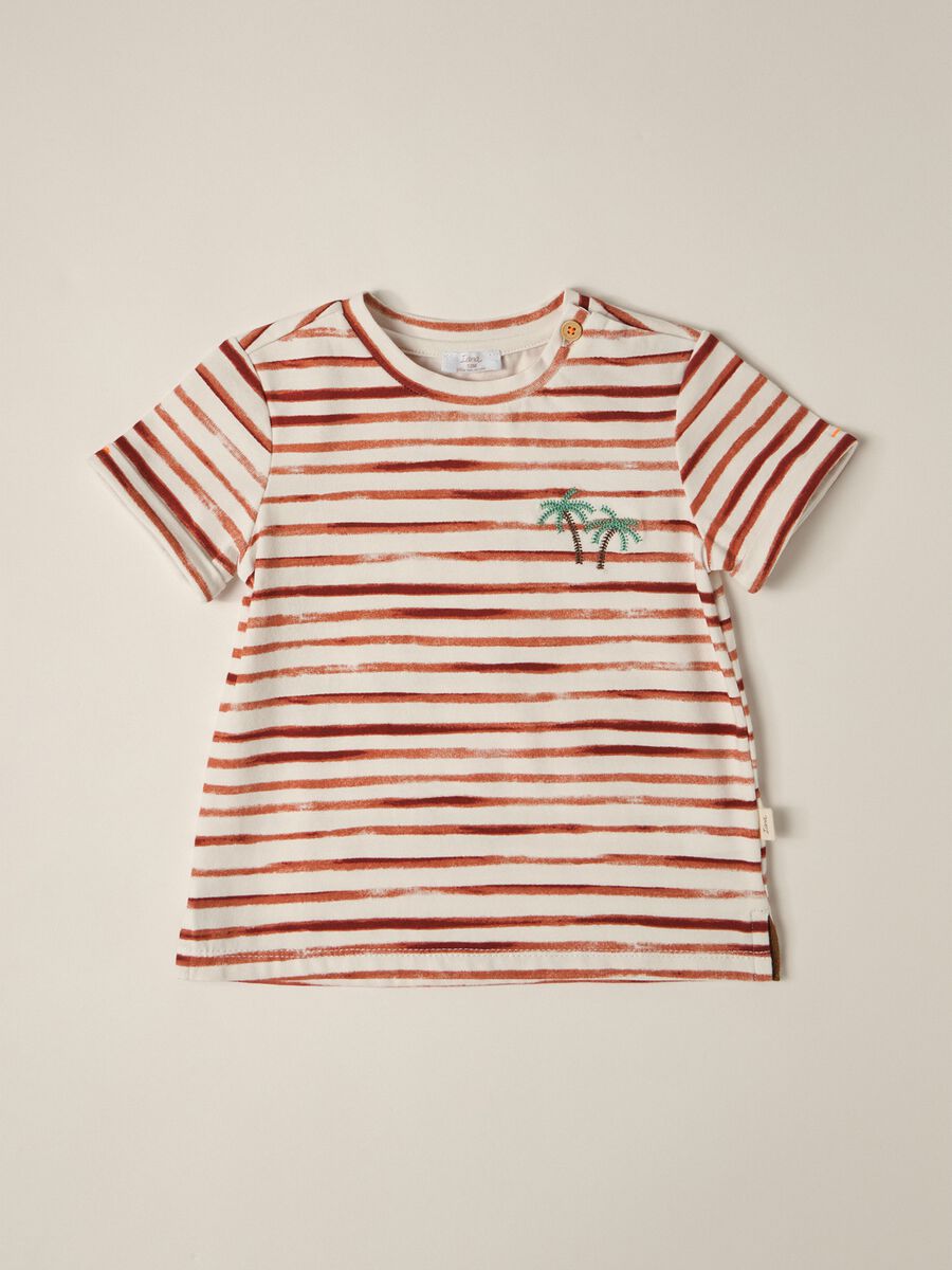 Newborn IANA Stretch Cotton Jersey T-shirt_0