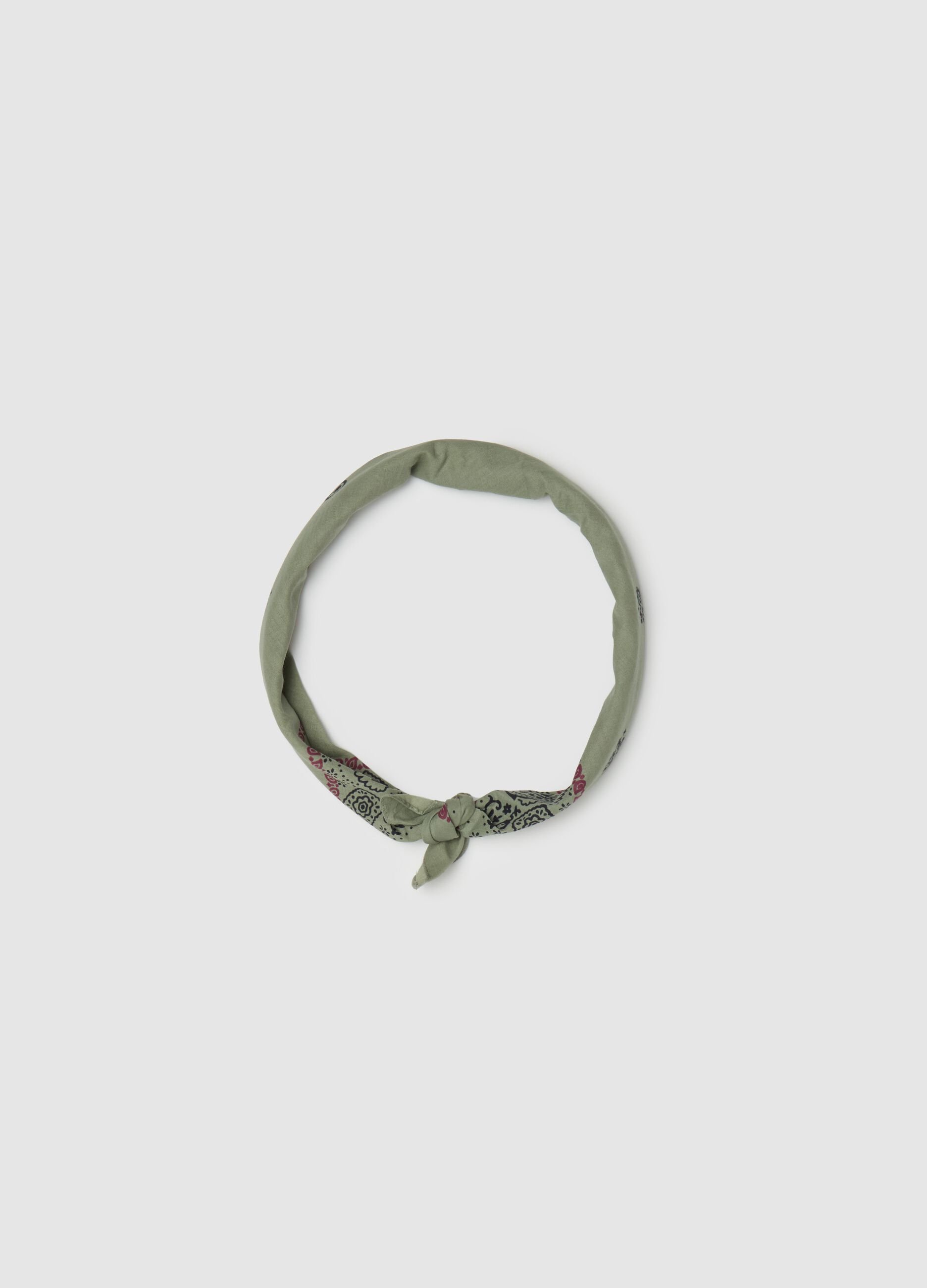 ALTAVIA WITH DEBORAH COMPAGNONI bandana with paisley print