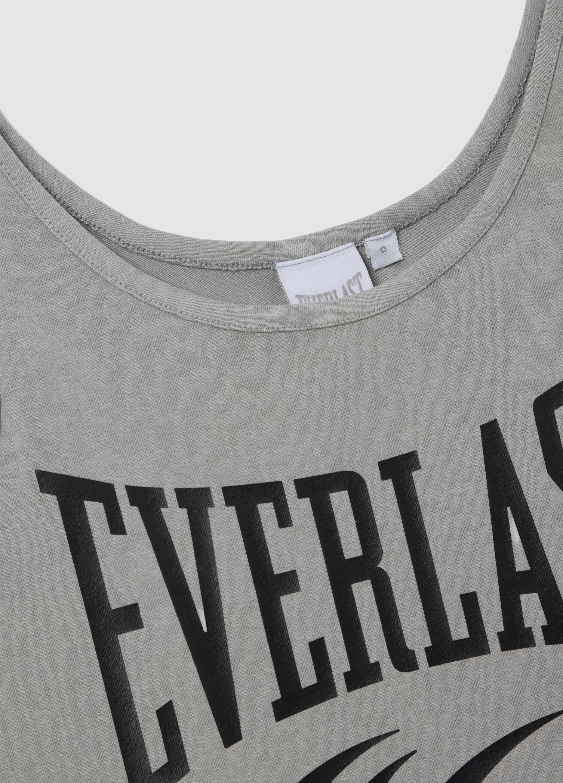 Grey Everlast Stretch Cotton Sports Tank