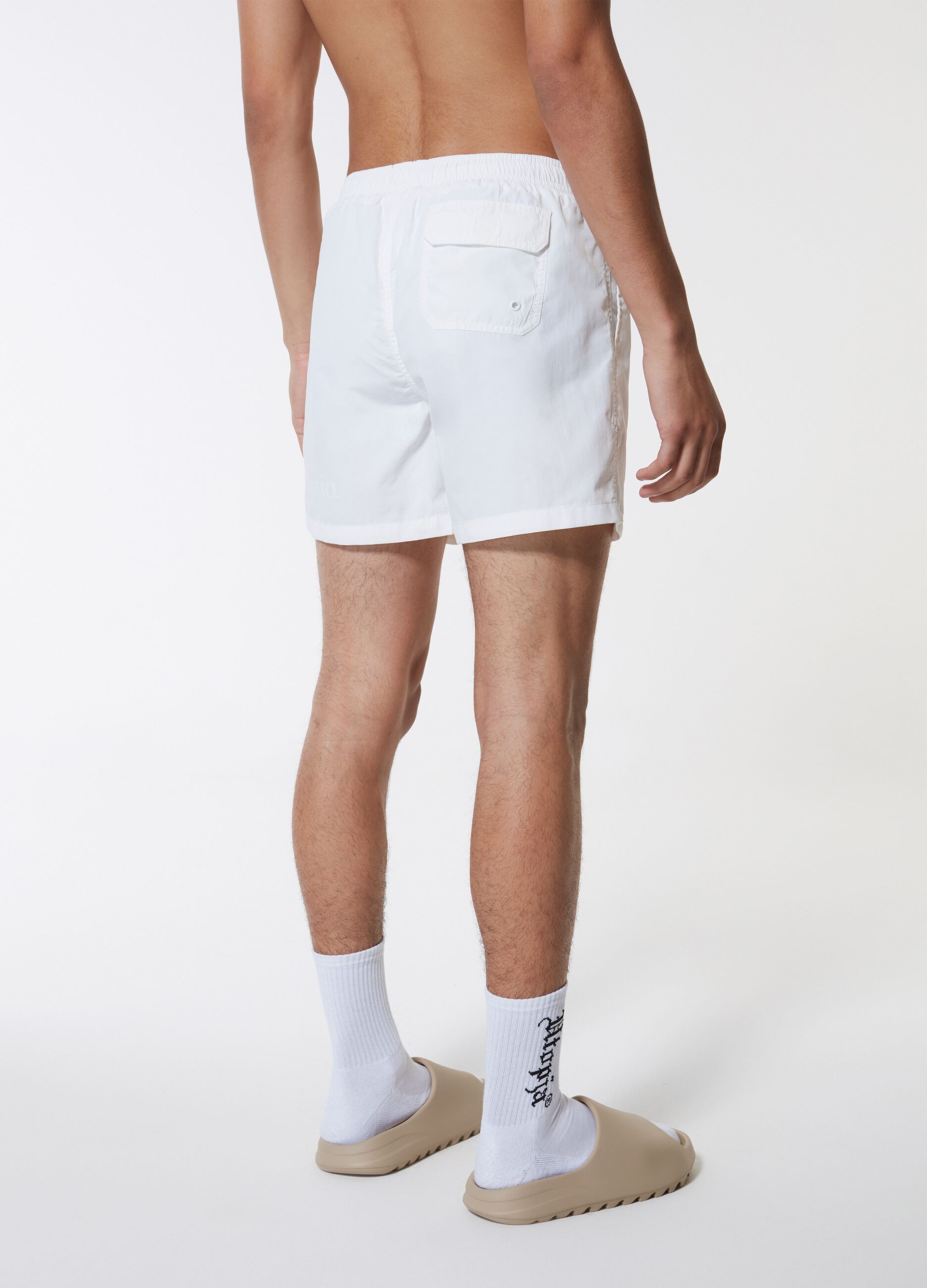 Swim Shorts White_2