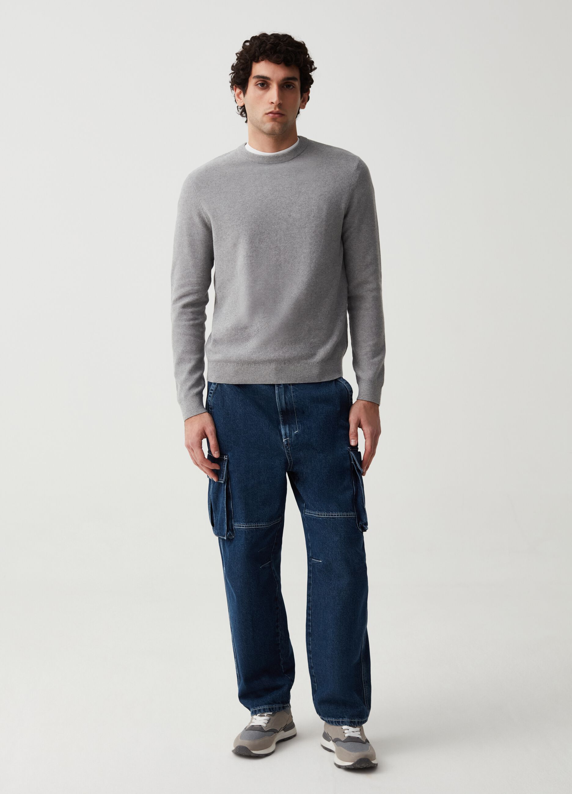 Ovs Pullover girocollo in cotone