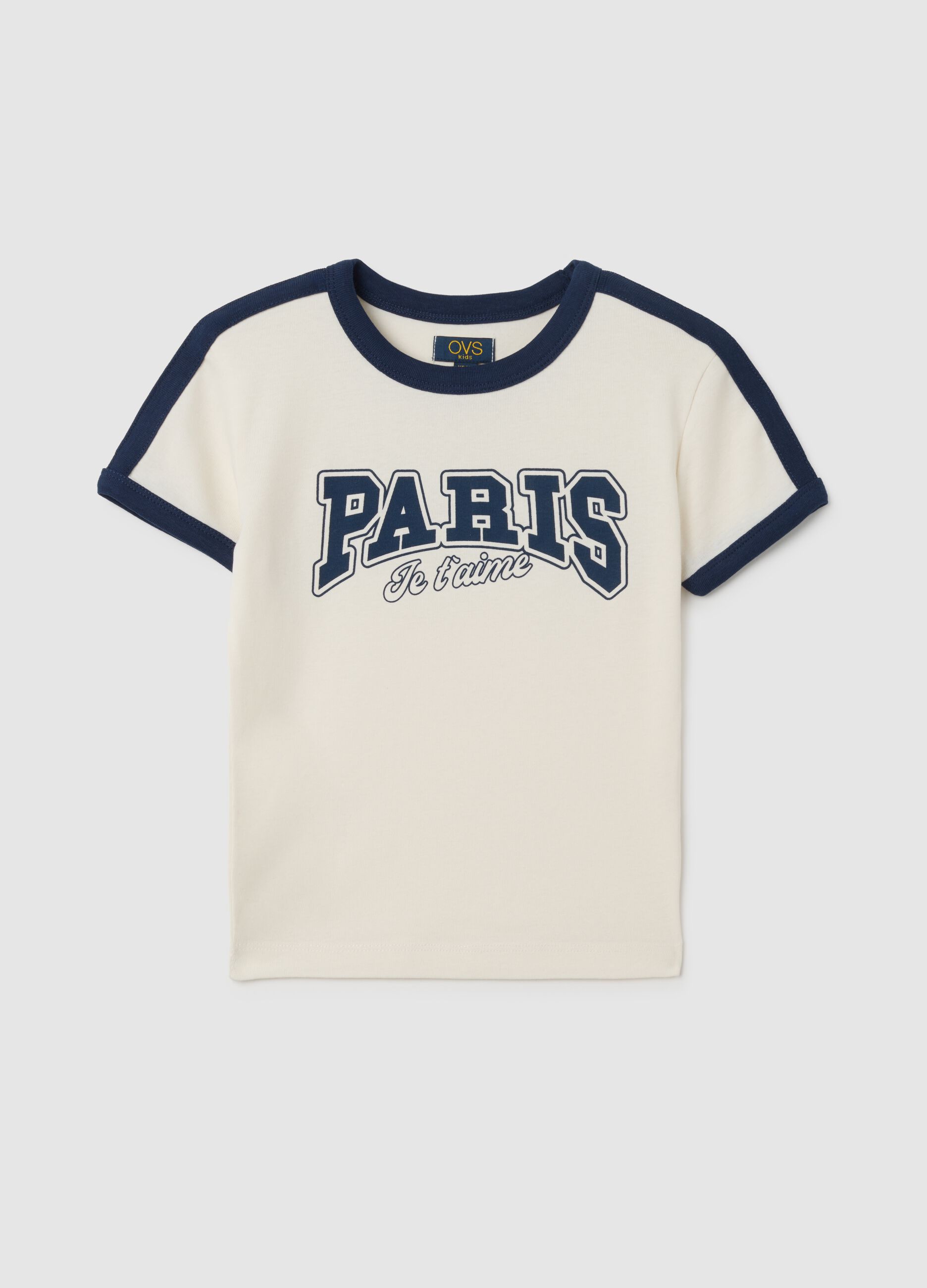 Girls' Multicolour Pure Cotton Fitted T-Shirt