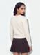 White wrap cardigan with deep V-neck_3