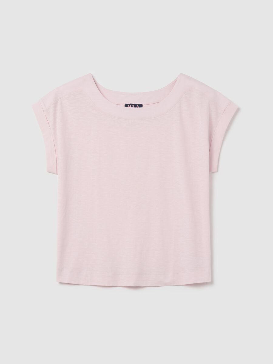 Curvy T-shirt in slub jersey_3