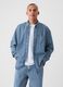 Button-down shirt in denim_0