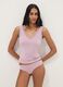 Slip in cotone elasticizzato rosa regular fit_0