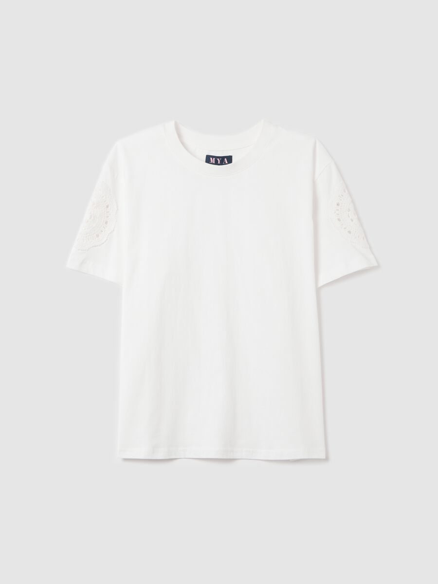 Mya Cotton White T-shirt_4