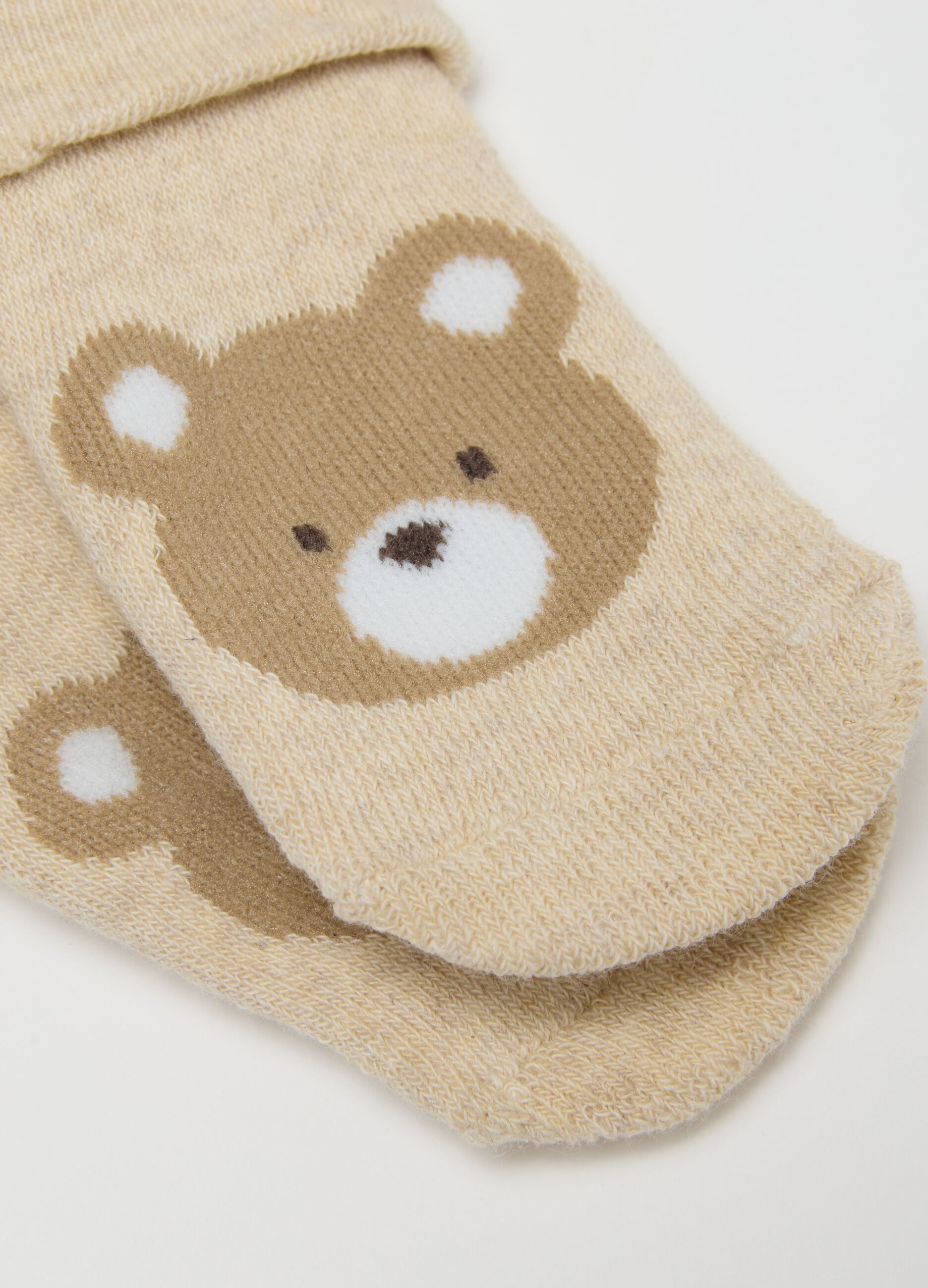 Multicolour Stretch Cotton Baby Socks Set