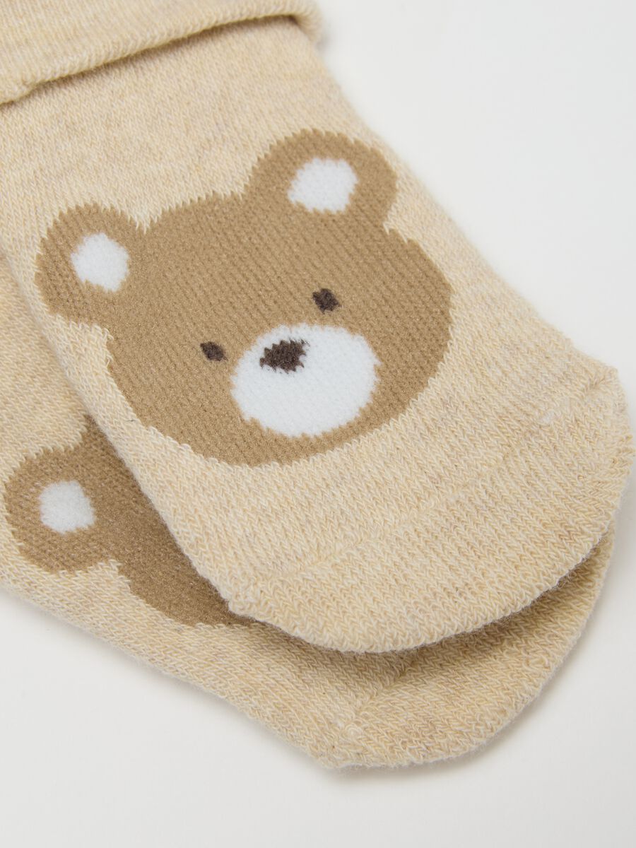 Multicolour Stretch Cotton Baby Socks Set_2