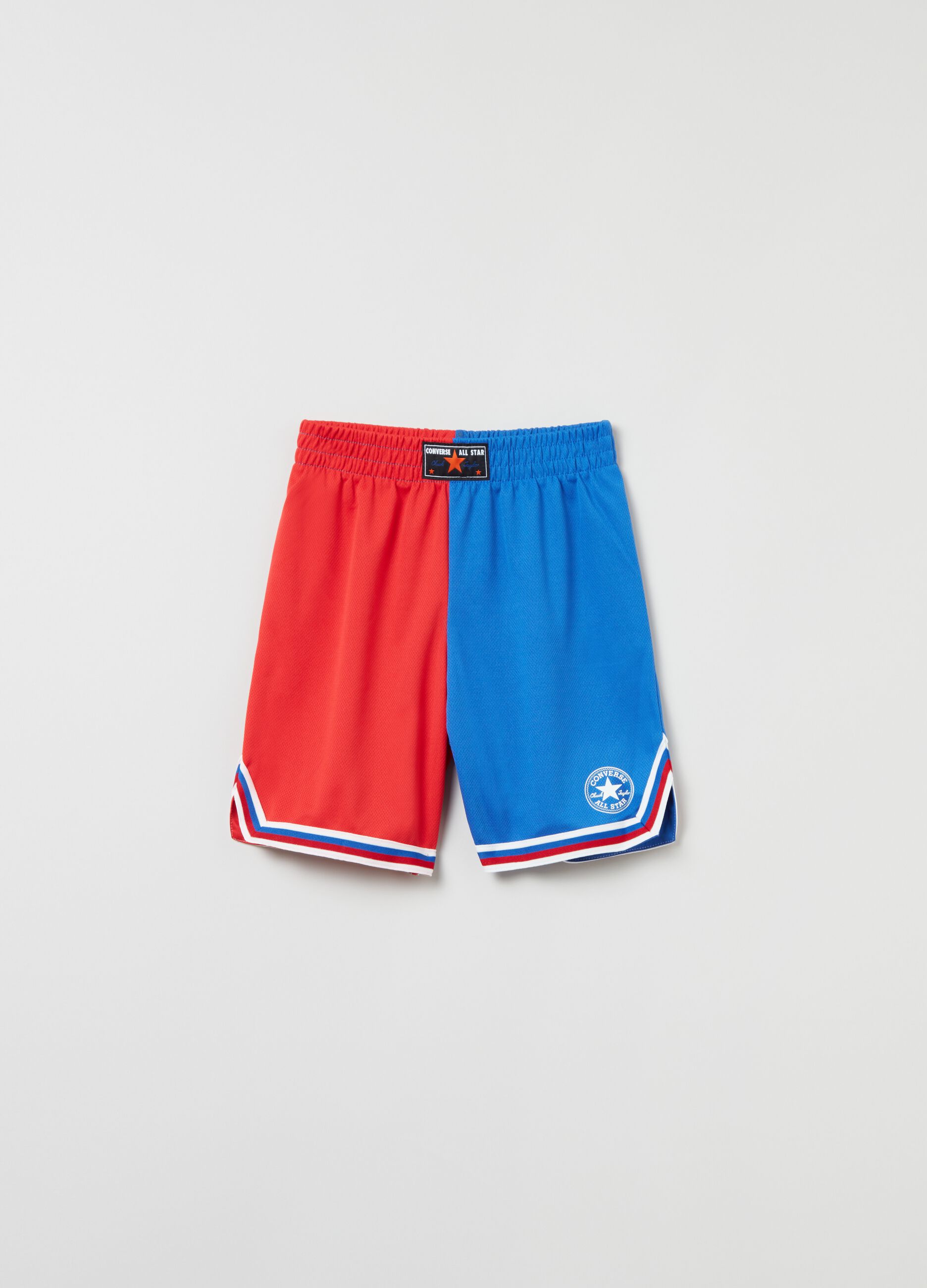 Shorts Throwback Split in mesh_0