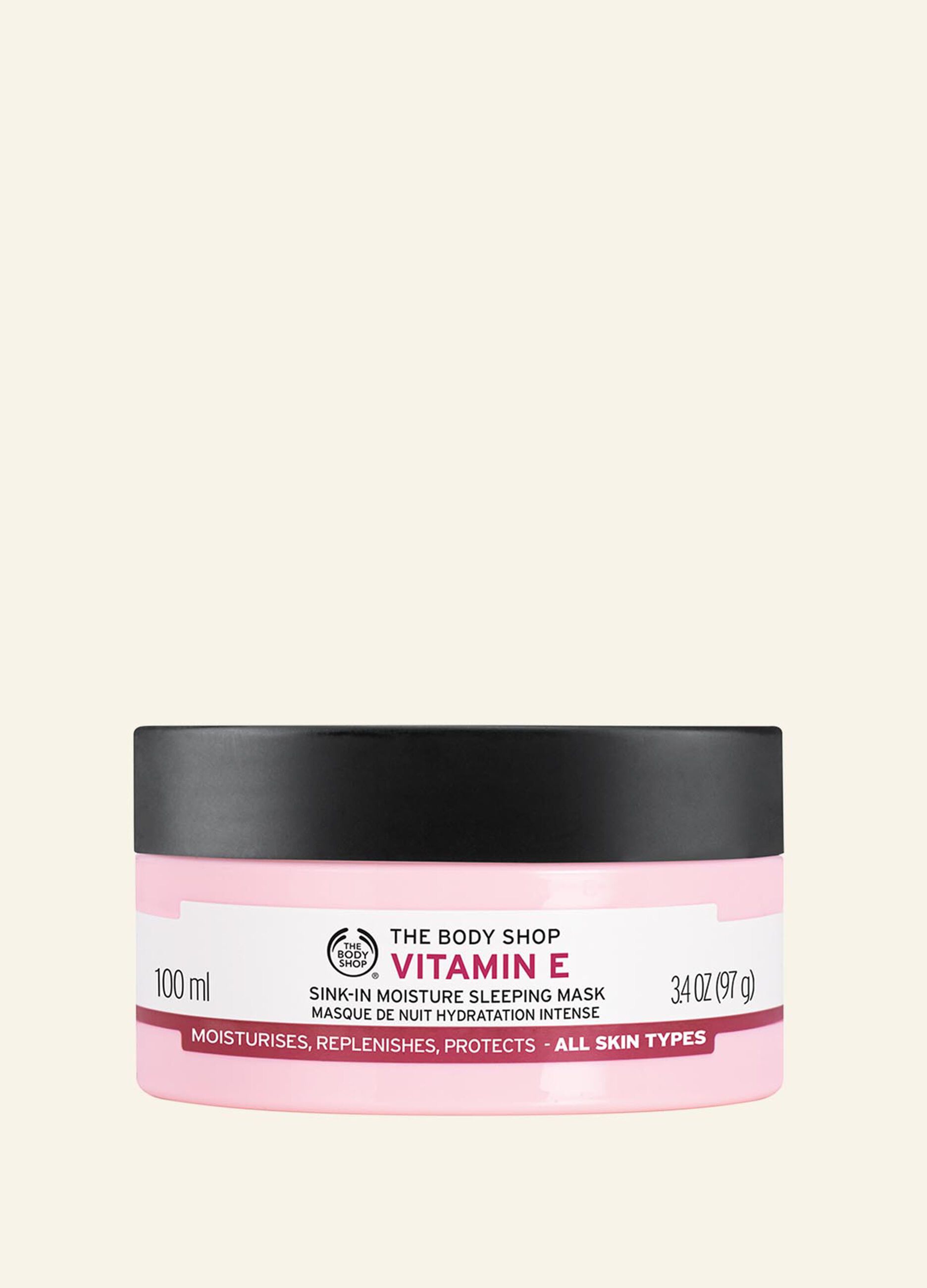 The Body Shop moisturising night mask with vitamin E 100ml