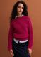 Multicolour pure cotton ribbed crew-neck jumper, regular fit_2