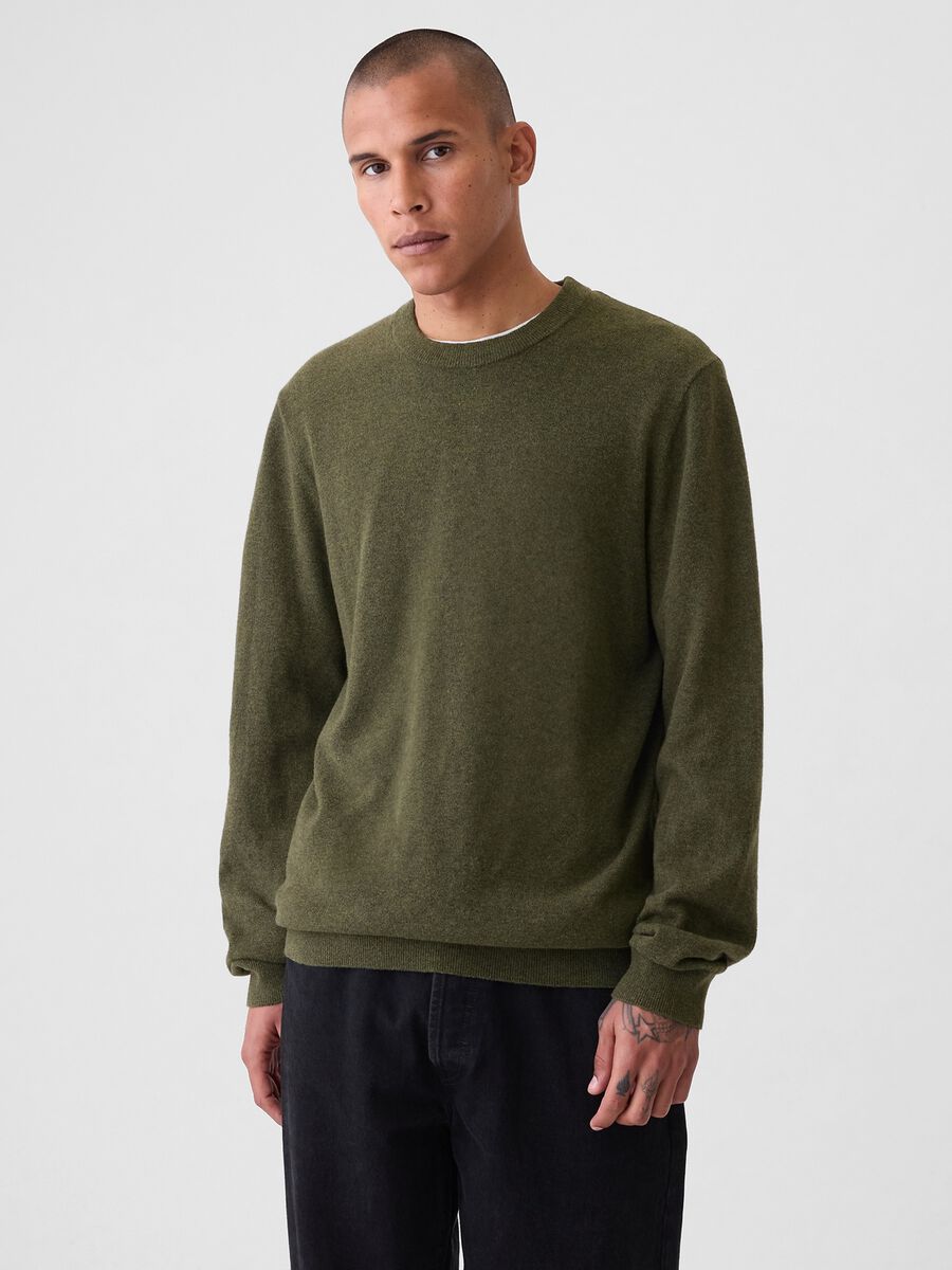 Round neck pullover_0