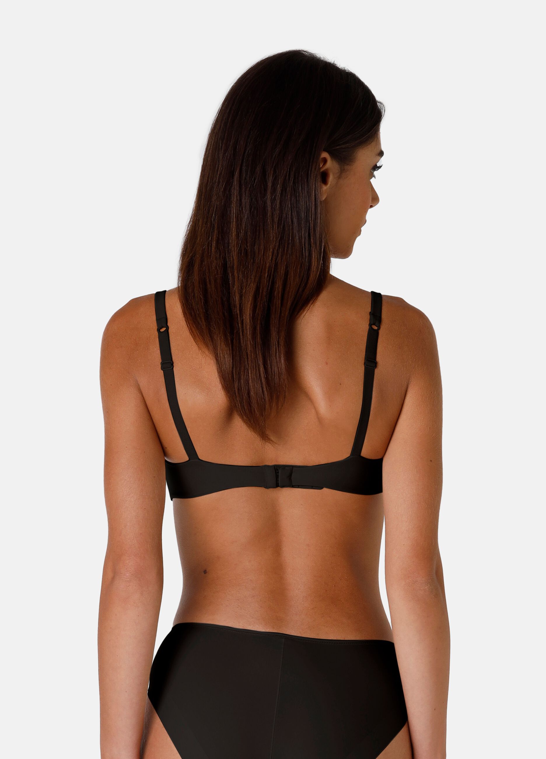 Invisible Lift triangle bra with underwiring