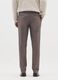 Brown Comfort Fit Chino Trousers_2