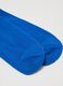 Blue midi cotton blend socks_2