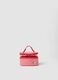 Multicolour striped beauty case with sturdy handles_0