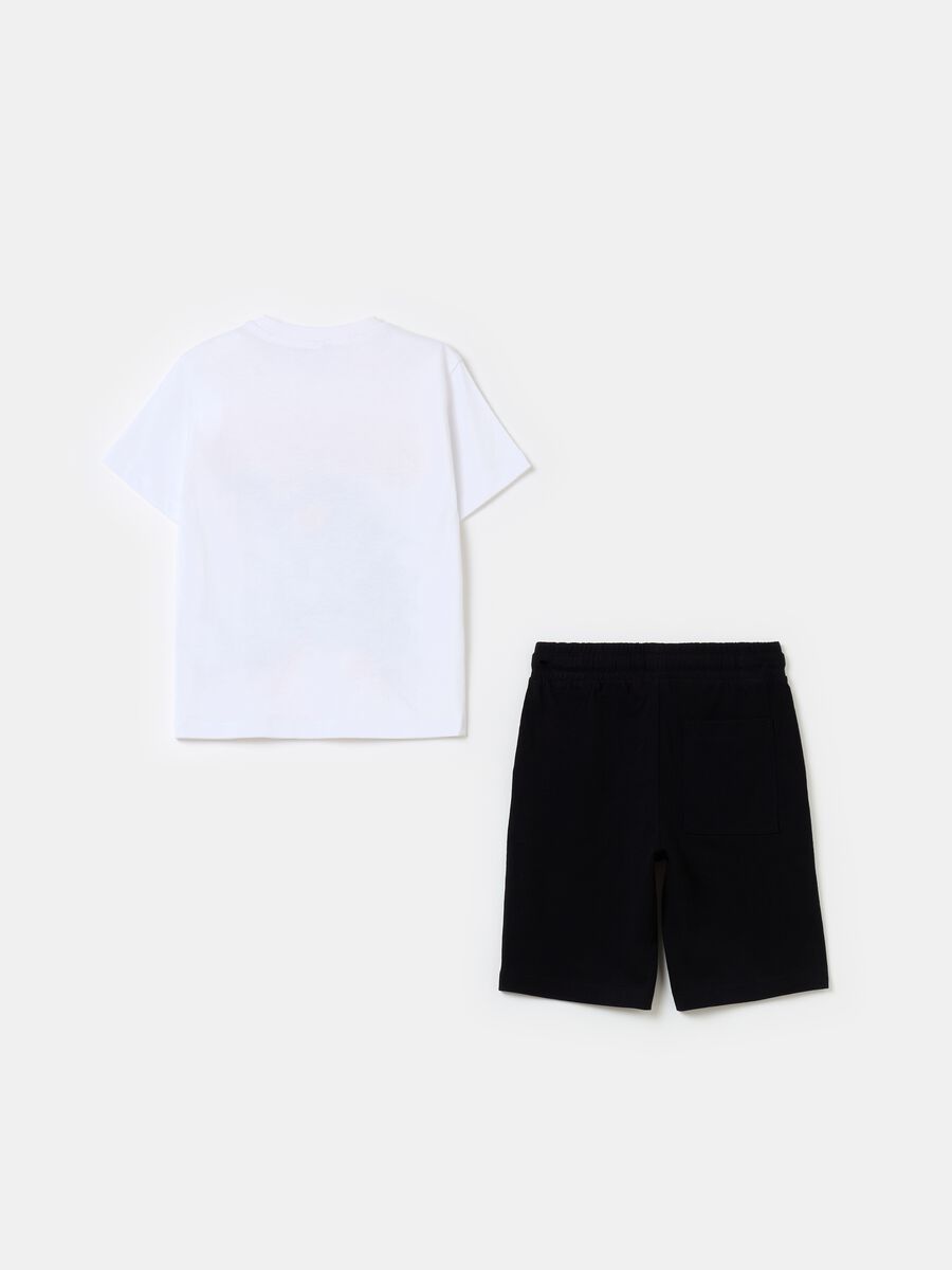 Cotton jogging set with Batman print_1