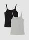 Bipack canotte nere in cotone elasticizzato con girocollo_4
