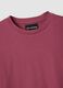 T-shirt viola in puro cotone a maniche corte_5