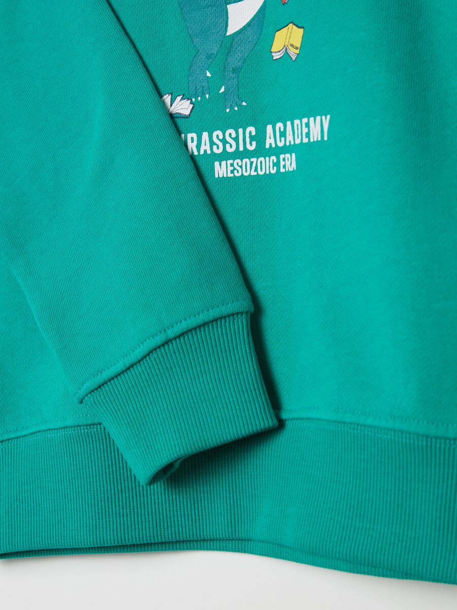 Fleece jogging set with "Jurassic Academy" print_2