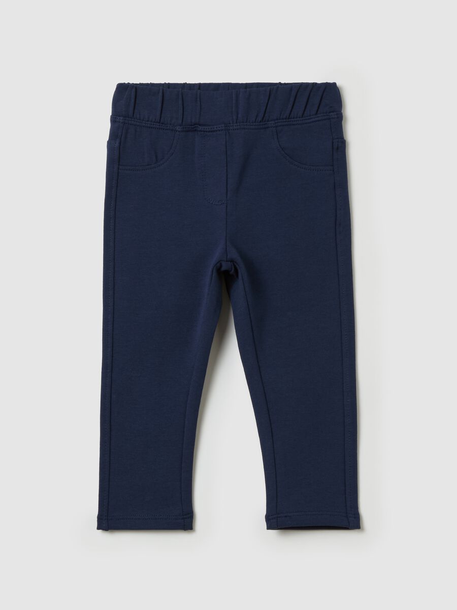 Stretch cotton treggings_0