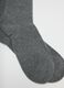 Pack of three grey sport socks in stretch cotton_2