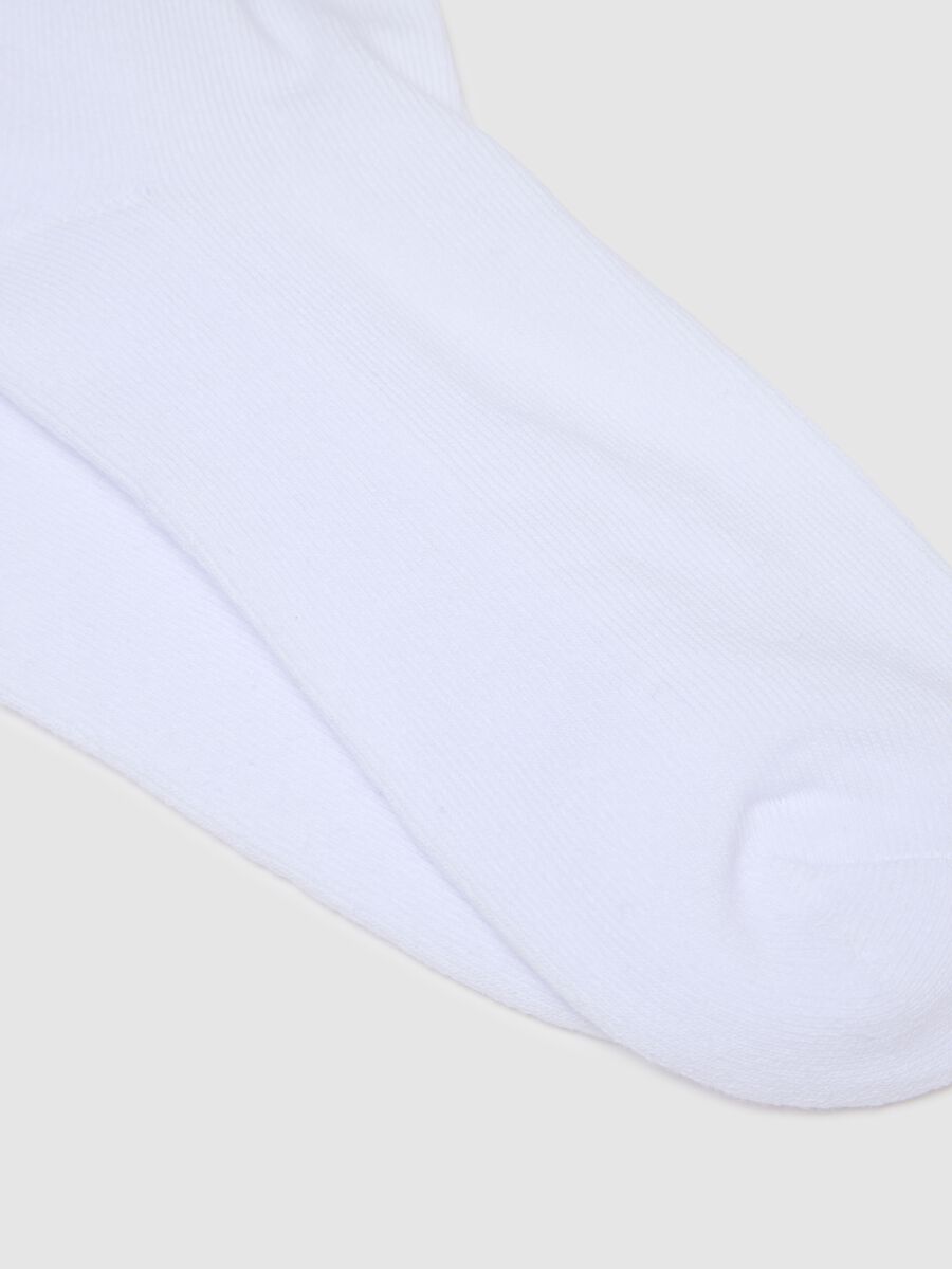 Multicolour striped cotton blend regular fit sock tripack_2