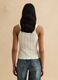 White tank top in pure knitted cotton_3