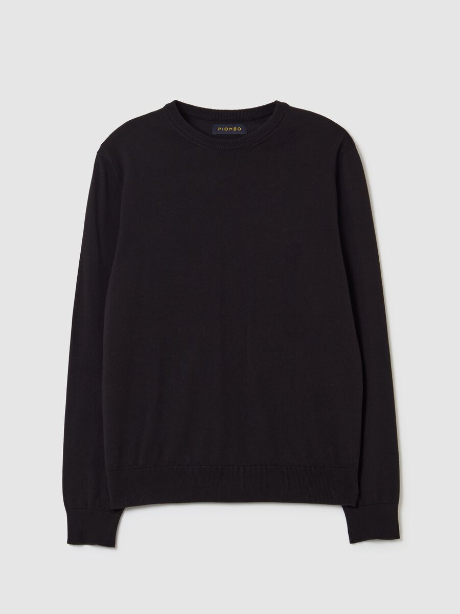 Pullover con scollo rotondo_1