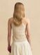 Beige cotton-blend knitted top_3