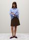 Multicolour striped pure cotton regular fit shirt_0