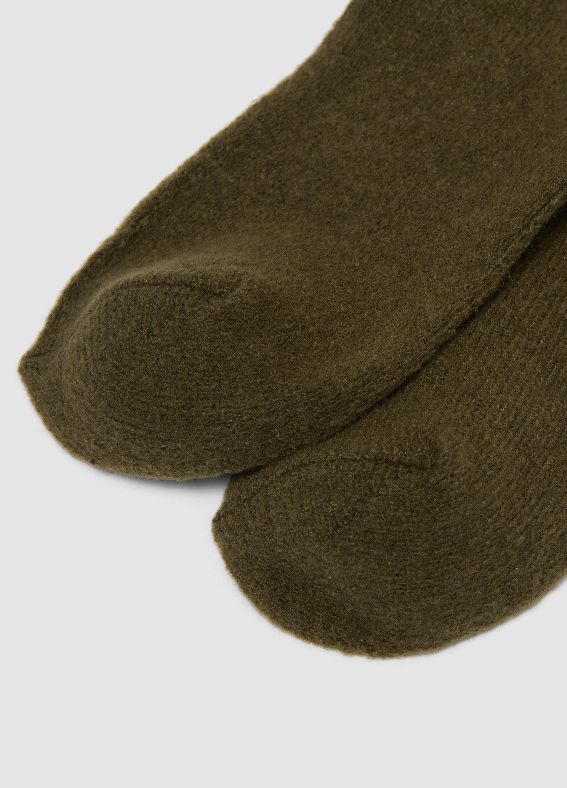 Two-pack of multicolour stretch-fabric socks