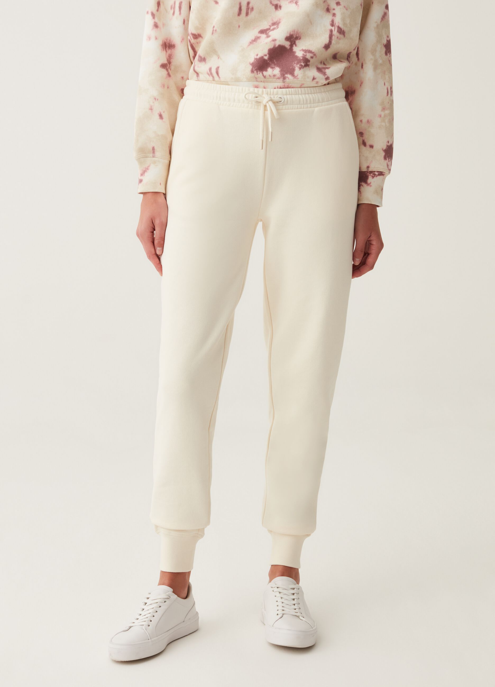 Joggers in French Terry con tasche