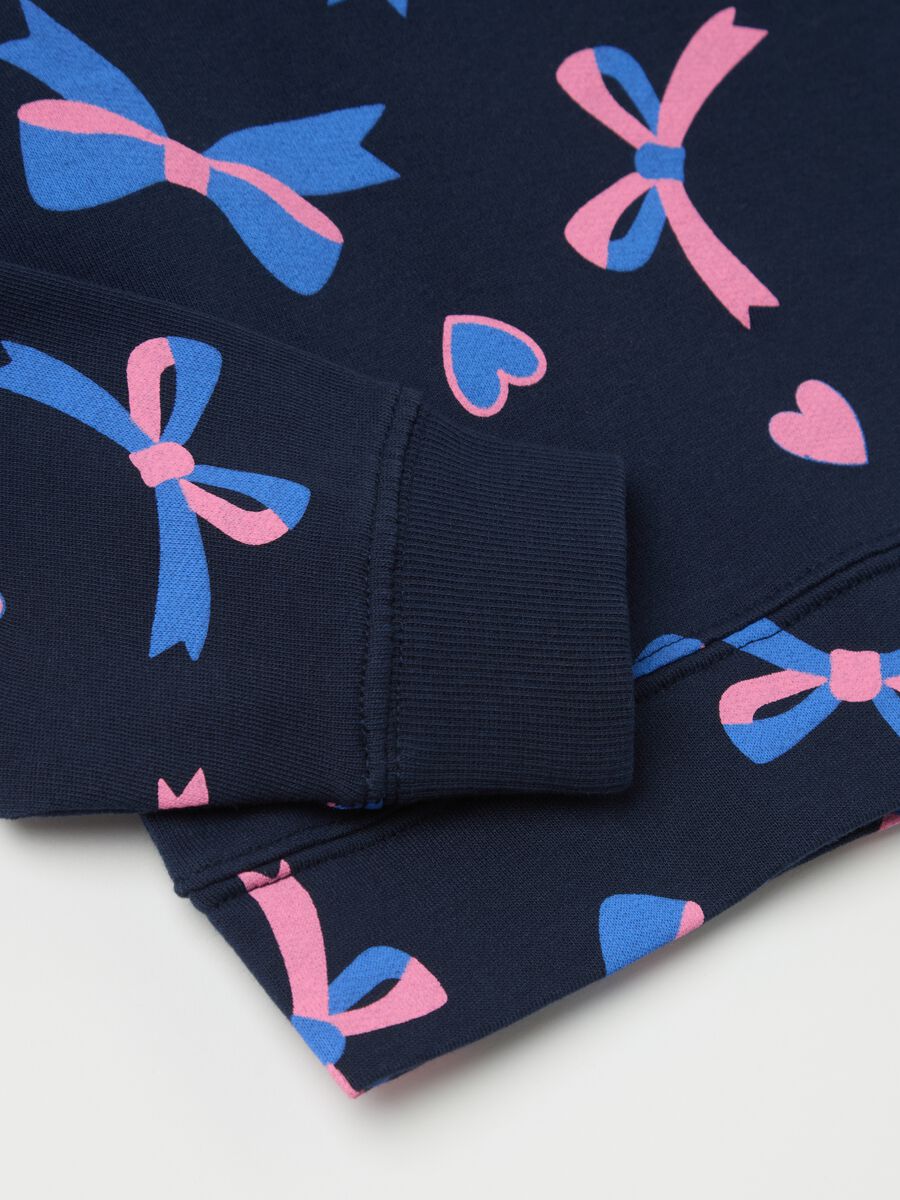 French terry sweatshirt with print_3