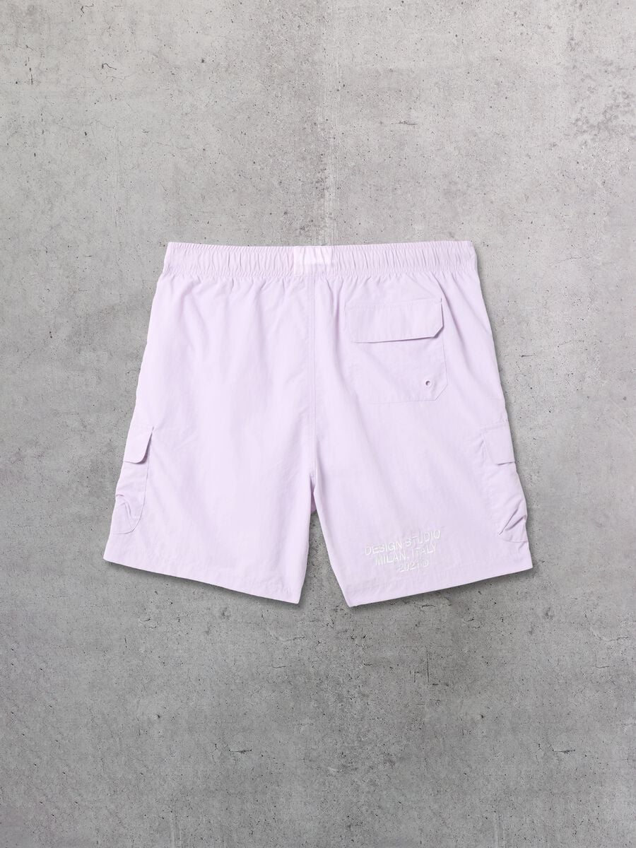 Cargo Swim Shorts Pastel Lilac_5
