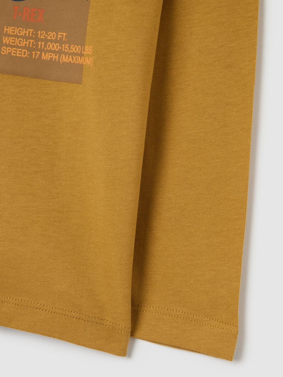 Brown long-sleeve shirt for children_3